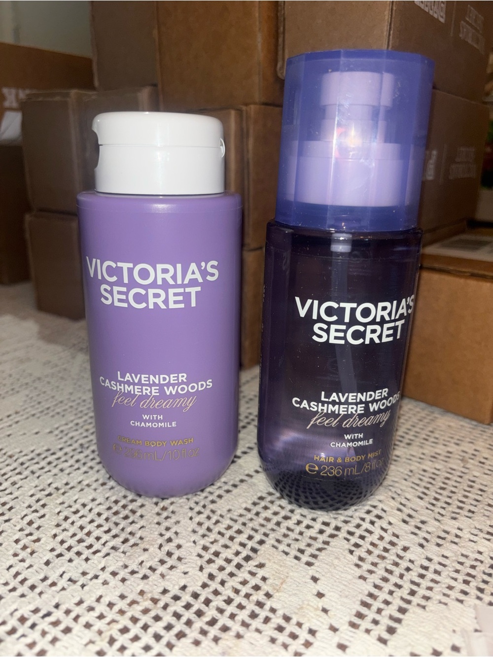 (Inventory 65) Victoria’s Secret Lavender Cashmere Woods